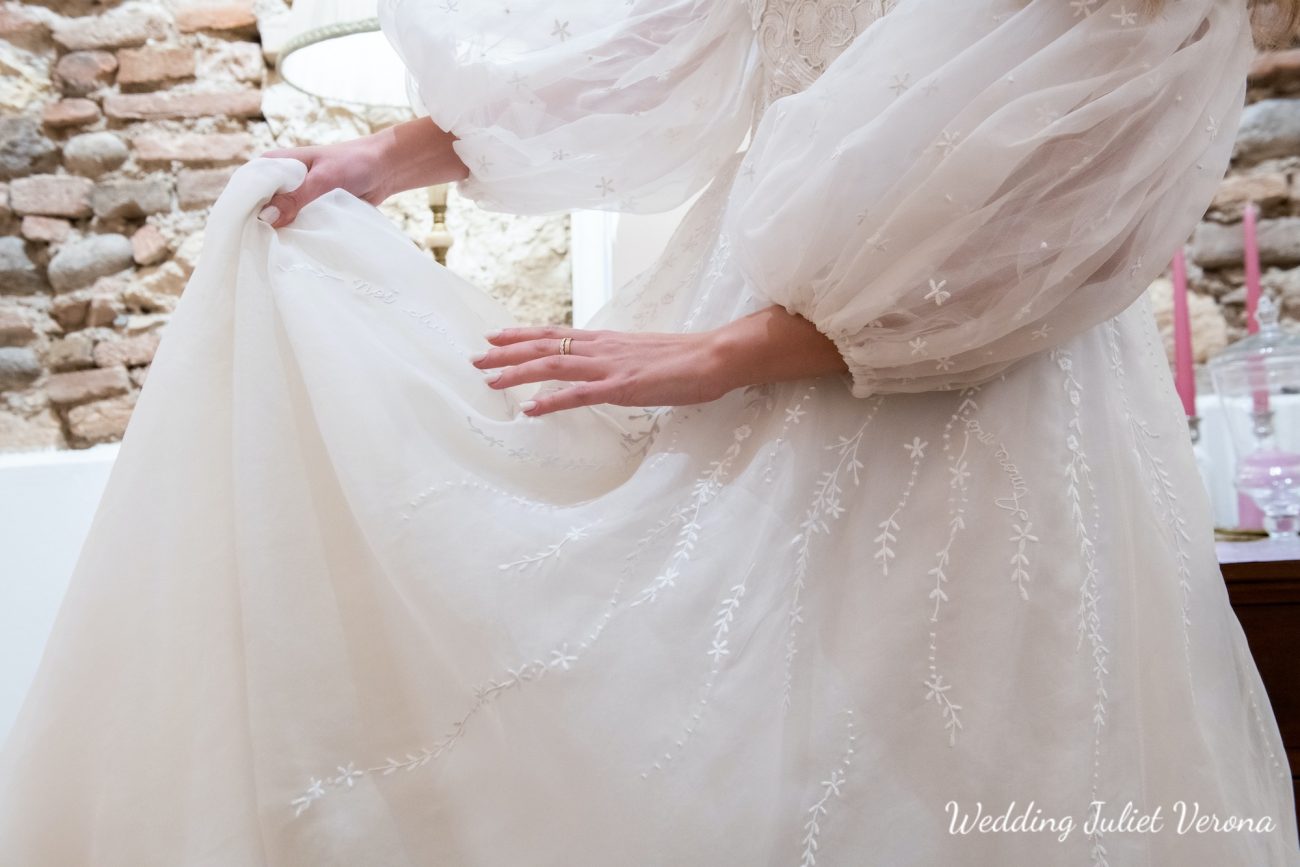 Wedding Juliet Verona - dettagli dell'abito 3